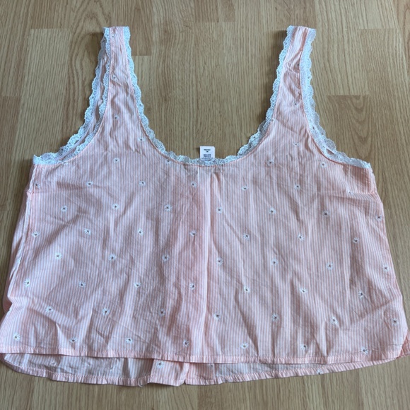 Victoria’s Secret Cropped Night / Nighty Shirt / Top Size Medium - Picture 4 of 4